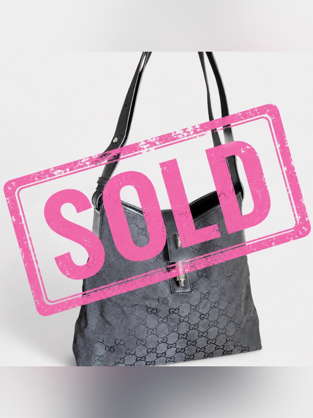 🌟 SOLD🌟Gucci GG Canvas Piston Lock Shoulder Bag